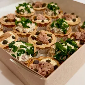 Бокс с тарталетками